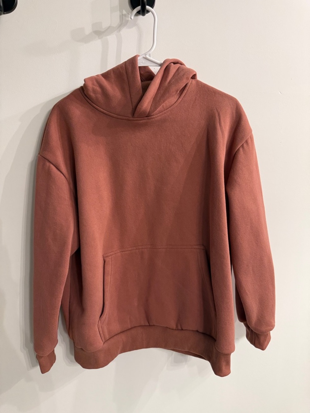 Birdies Women's Hooded Sweatshirt in Rusty burnt orange
